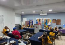 Fundacion Ban Uni Man pa Cria Nos Muchanan: Sr. John Fun cu un presentacion na Aruba Lions Club