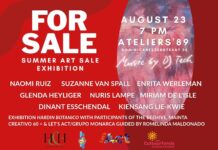 Ateliers ’89 ta presenta exposicion grandi di zomer “FOR SALE” cu participacion di amplio comunidad di artista