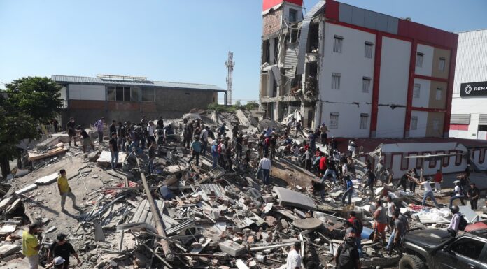 Teremoto devastador di magnitud 7.4 a sacudi Colombia: Cifra di morto ta supera 200 y tin miles di herido