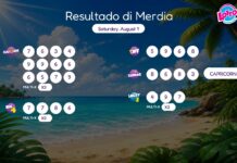 Resultado di Merdia – Saturday, August 1 2pm