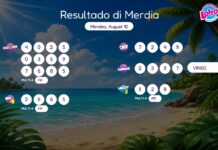 Resultado di Merdia – Monday, August 10 2pm