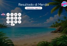 Resultado di Merdia – Wednesday, August 12 2pm