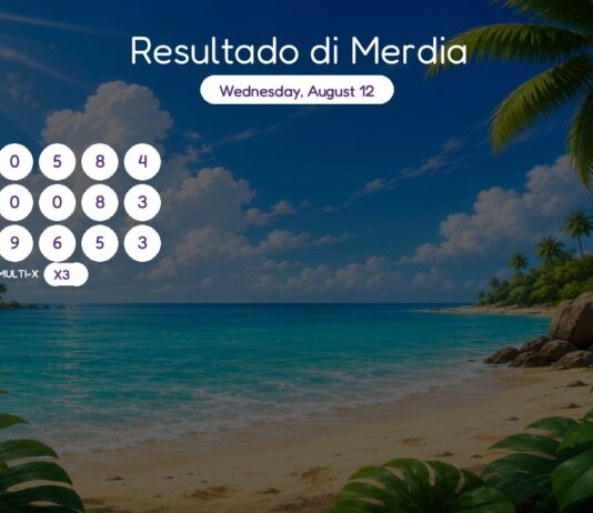 Resultado di Merdia – Wednesday, August 12 2pm