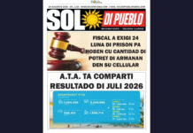 Edicion di Diamars 25 Augustus, 2026