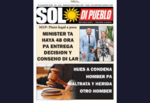 Edicion di Diarason 26 Augustus, 2026