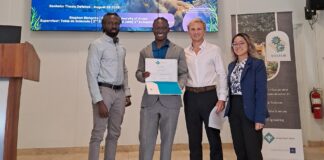 Un studiante di SISSTEM ta defende su tesis riba e calidad di awa na Aruba