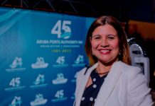Parlamentario Jennifer Arends-Reyes: “45 aña di Aruba Ports Authority un pilar importante pa conectividad y desaroyo di Aruba”