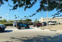 Accion blok caya a cuminza: Tour operators a blok caya diabierna atardi:Ta protesta e cierre di costa na noord
