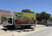 Un persona herida den boksmento dilanti supermercado na Hooiberg