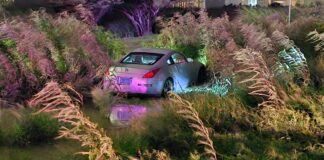 Nissan Fair Lady y Suzuki Swift envolvi den accidente marduga