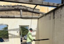 Accion di limpiesa y preparacion na Centro Patriotico di PPA ta marca inicio di un era di revitalisacion y progreso pa Aruba y San Nicolas