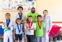 Brazil Taekwondo Stichting a sali Best Team den Caribbean Gardenscapes Taekwondo Cup
