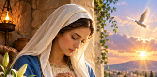โMaria a warda tur loke e angel a bisa den su curason y a medita riba dje.โLucas 2,19
