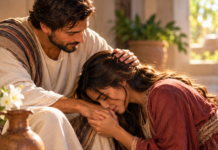 Laga Mi bisa boso: ”el a haya pordon di pica; p’esey e ta demostra hopi amor asin’ey. ” (Lucas 7, 47)