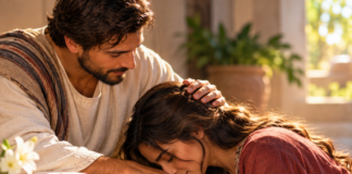 Laga Mi bisa boso: ”el a haya pordon di pica; p’esey e ta demostra hopi amor asin’ey. ” (Lucas 7, 47)
