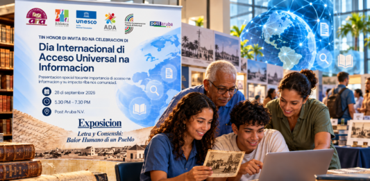 โLetra y Consenshiโ ta conecta memoria di pasado cu derecho na informacion di awe: Programa special ta marca Dia Internacional pa Acceso Universal na Informacion