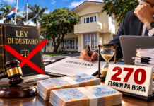 GOBIERNO TA IGNORA LEY DI DESTAHO Y TA PAGA UN CONSULTANT 270 FLORIN PA HORA