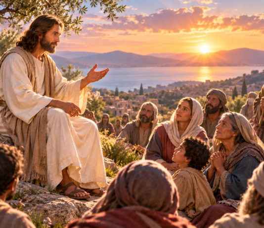 ’Feliz boso cu ta pober; reino di Dios ta pa boso. Feliz boso cu tin hamber aworaki; boso barica lo ta yena. Feliz boso cu ta yora aworaki, boso lo hari.’ Lucas 6,20-21