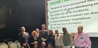 Studiantenan di Aruba ta debati entre nan den e marco di Prinsjesdag tocante temanan actual den Aruba y den Reino