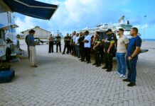 Avansando den tecnologia: KPA a haya presentacion y demostracion di drones for di Paladius International LLC