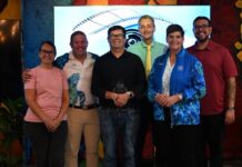 Noel Werleman ta ricibi “E lens di mi Wowonan Award” pa su contribucion den mundo di deporte