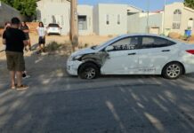 Accidente cu hende herida dilanti Parke Curason na Jaburibari