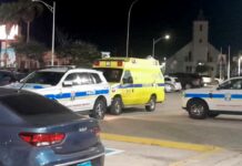 Durante un pelea nan a staka un hoben di 20 aña cu un schroefdraaier!