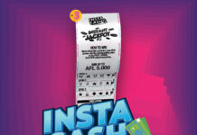 Salida di wega di Instacash “Instant Jackpot 3”.