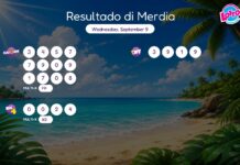 Resultado di Merdia – Wednesday, September 9 2pm
