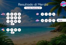 Resultado di Merdia – Thursday, September 10 2pm