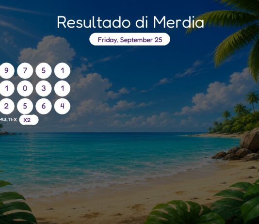 Resultado di Merdia – Friday, September 25 2pm