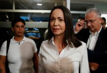 MARÍA CORINA MACHADO A INTENTA DRENTA VENEZUELA VIA ARUBA: EL’A WORDO BLOKIA NA TRES OCASION DEN ULTIMO 24 HORA