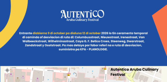 Preparacion pa Autentico Aruba Culinary Festival 2026 lo inicia den centro di Oranjestad