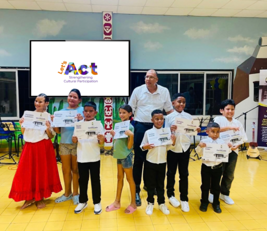 Centro di Bario Noord: Let’s Act! a celebra final di e prome periodo cu talento, cultura y creatividad di nos comunidad