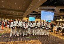 Tang Soo Do Aruba ta conquista 8 medaya na Region 8 Fall Competition na Pennsylvania, Merca