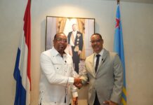 Presidente di Partido Nashonal Dudley Lucia na Aruba pa Congreso 2026 di AVP