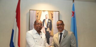 Presidente di Partido Nashonal Dudley Lucia na Aruba pa Congreso 2026 di AVP