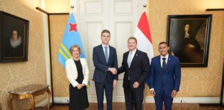 Prome Minister Eman y Minister di Relacionnan Exterior Tom Berendsen a destaca: Aruba y Hulanda ta dialoga tocante siguridad regional y oportunidad nobo di cooperacion economico: Durante encuentro na Den Haag