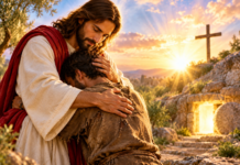 “Ma misericordia di Dios tabata asina abundante y su amor pa nos tabata asina grandi, cu, ora nos tabata morto spiritualmente pa motibo di nos actonan di desobediencia, El a rebiba nos hunto cu Cristo. Ta pa medio di gracia di Dios boso ta salba! ” (Efesionan 2, 4-5)