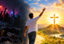 Pone emocion un banda y cuminsa biba pa Dios