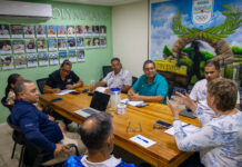 COA a reuni cu e federacion di Baseball den cuadro di curso Baseball5