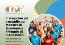 IPA ta habri inscripcion pa e estudio pa Maestro di Enseñansa Primario