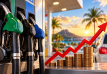 Gasolin, diesel y kerosin ta subi considerablemente na Aruba entrante 14 di oktober