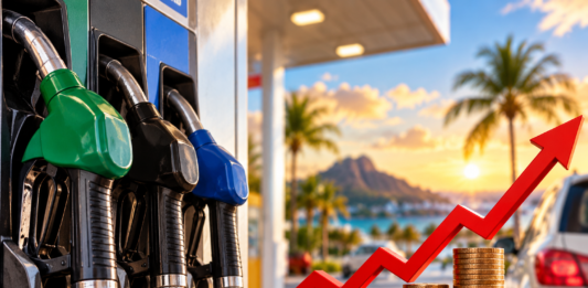 Gasolin, diesel y kerosin ta subi considerablemente na Aruba entrante 14 di oktober