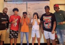 Filomena college MAVO celebrando 4 aña di Afterschool program
