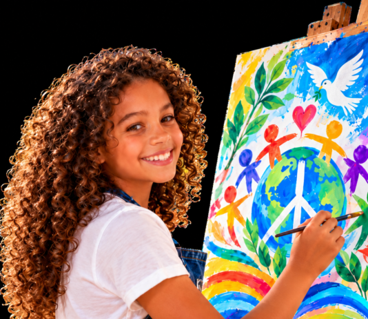 Aruba One Happy Island Lions Club ta invita hobennan pa expresa nan vision di paz pa medio di arte: Participacion gratis den Peace Poster Contest 2026–2027, cu guia di artista local Elvis Tromp
