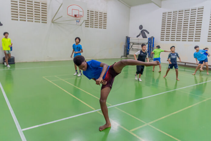 Taekwondo Team Aruba preparando pa Ultimate Fighter Cup-2