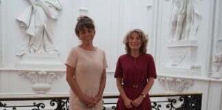 Bishita di cortesia di Minister Schwengle na presidente Eerste Kamer