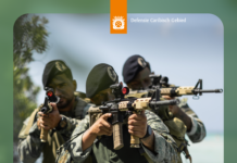 Reclutamento pa entrenamento militar di Aruba a habri bek