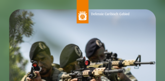 Reclutamento pa entrenamento militar di Aruba a habri bek